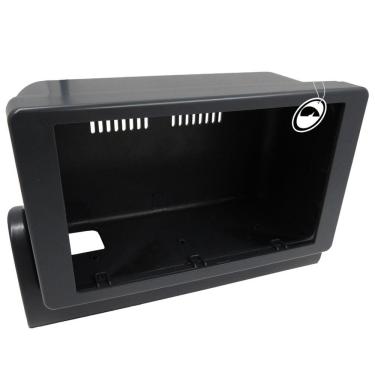 Imagem de Moldura 2 Din 7`` Polegadas MP5 Uno Mille 94/13 Fiorino 97/13 Cinza