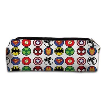 Imagem de Estojo Escolar Porta Lápis - Linha Super Heróis 001