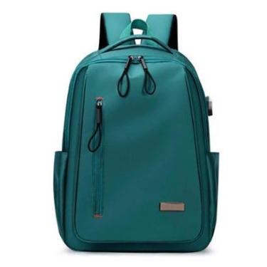 Imagem de Mochila Masculina Resistente de Costa com Saída USB-Unissex