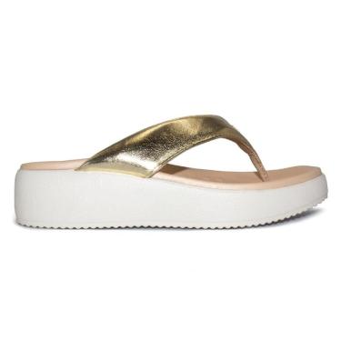 Imagem de Tamanco Modare Feminino Metalizado Conforto Salto Anabela 7189.101