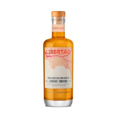Imagem de Cachaça Libertas Carvalho Americano E Amburana 750ml Lamas Destilaria
