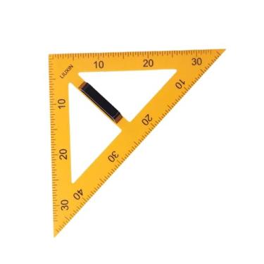 Imagem de Generic Régua geométrica matemática de grande número, triângulo, tamanho grande, equipamento de geometria matemática para desenhos, placa preta, sala de aula, Triângulo de 45 graus