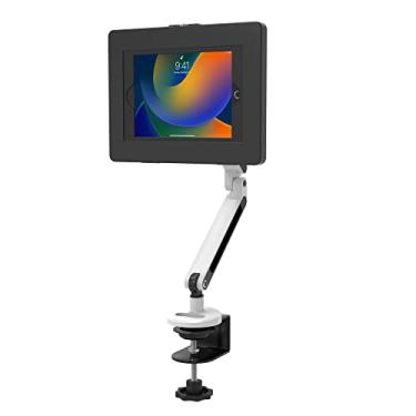 Imagem de Suporte de suporte de mesa para tablet – Braço de montagem seguro CTA com gabinete premium e braço ajustável - iPad 10ª geração de 10,9 polegadas - iPad 7/8/9 geração 10,2 polegadas - Galaxy Tab S7/S8