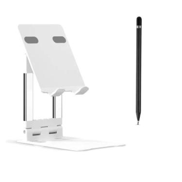 Imagem de Caneta Touch Ponta Fina + Suporte Para  Tablet Multilaser M9 - fam