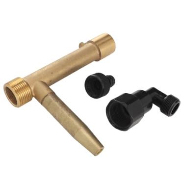 Imagem de Chave de Válvula de Engate Rápido de Jardim de Latão G1, Chave de Válvula de Entrada de água Durável Com Resistência à Ferrugem, Design de Conexão Rápida Fácil, para Aspersão de