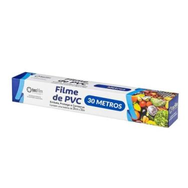 Imagem de Filme de PVC Esticável 28cm X 30 Metros Tecfilm