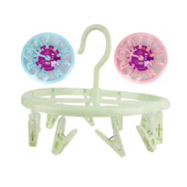 Imagem de Varal Portátil Plástico 8 Grampos 23cm - VARS-15 - ds