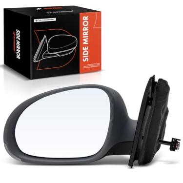 Imagem de A-Premium Espelho retrovisor elétrico lateral do motorista - compatível com Volkswagen Jetta 2005-2010 - Espelho retrovisor externo cinza dobrável manual aquecido com seta - Substituição #