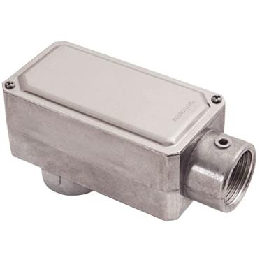 Imagem de Condulete fixo 1" tipo"LB" - com tampa/rosca BSP/sem pintura Tramontina