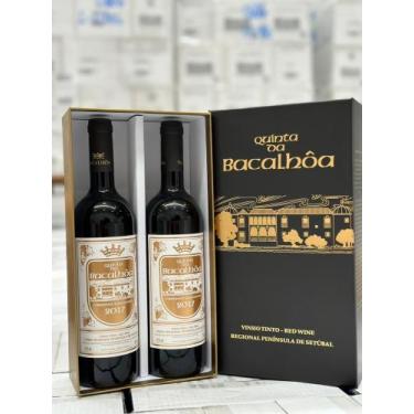 Imagem de Kit duas garrafas de Quinta da Bacalhoa Tinto 2017 750ml