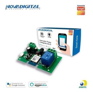 Imagem de Interruptor de Pulso Inteligente Novadigital