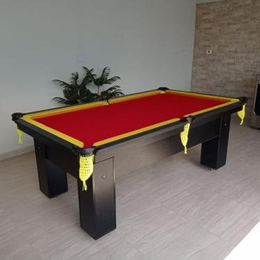 Imagem de Mesa de Sinuca e Bilhar Charme Carlin Bilhares Superfície em Pedra de 