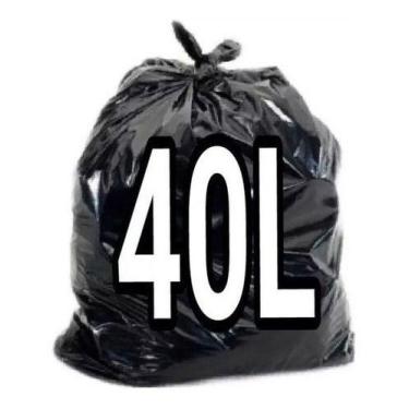 Imagem de Saco De Lixo 40 Litros Com 100 Unidades - HIGIPACK