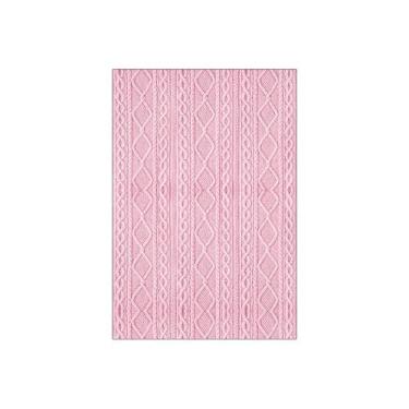 Imagem de Painel De Festa Vertical 1,50 x 2,20- Efeito Tricô Aran Rosa Claro 013