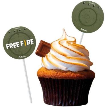 Imagem de Topper P/ Doces Free Fire C/8 Festcolor