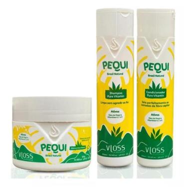 Imagem de Vloss KIT PEQUI Linha Manutenção shampoo+cond+Máscara 3x1