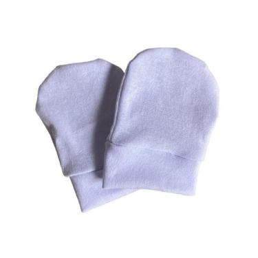 Imagem de Kit Touca, Luva e manta de Inverno em malha Coelho ou Panda - Manu Bab