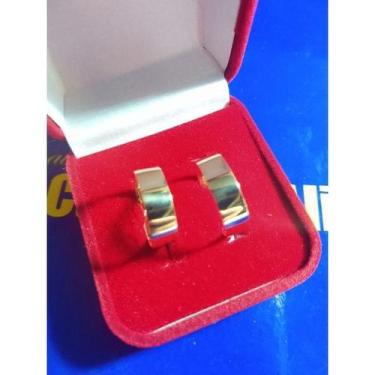 Imagem de Par de alianças ouro 18 Kilates 5 mm 7 gramas para noivado e casamento