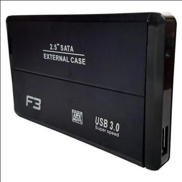 Imagem de Case Externa Para Hd Sata 2,5 Usb 3.0 Até 4Tb - Cs-U3 - C3 -tech