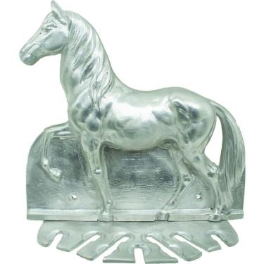 Imagem de Porta Espeto Parede Em Alumínio Modelo Cavalo Churrasco 30cm