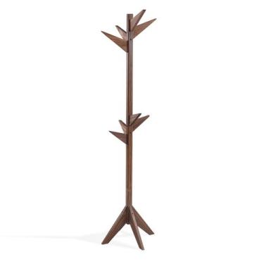 Imagem de Cabideiro de Chão em Madeira Maciça Imbuia RM - Rio Madeira