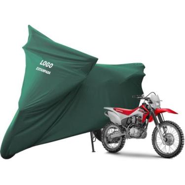 Imagem de Capa Protetora Para Cobrir Moto Honda CRF 230F Sob Medida - Mz, Verde