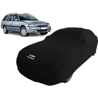 Imagem de Capa Proteger Pintura Carro Antigo Ford Escort Perua - Mz, Preta