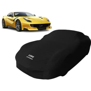 Imagem de Capa De Carro Em Tecido Ferrari F12 berlinetta - Mz, Preta