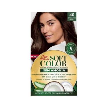 Imagem de Tonalizante Soft Color 40 Castanho Médio - Wella