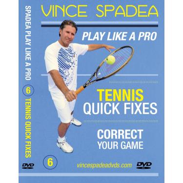 Imagem de ATP Tennis Tour Pro Vince Spadea's, Play Tennis Like A Pro, Vol 6. Tennis Quick Fixes, Instantly Learn How To Correct Your Tennis Errors and Improve Your Game With This Outstanding Lesson! For All Beginner, Intermediate and Advanced Tennis Players!