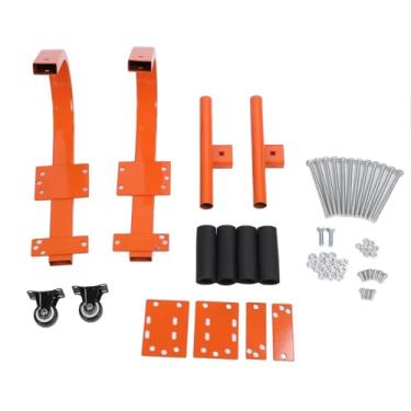 Imagem de Estabilizador de de Aço para Serviços Pesados, Gancho de de Telhado, Aperto de Borracha, Roda de Barra Em T, Estabilidade de Acesso Fácil 500 Lb, Com Telhas de Asfalto, para