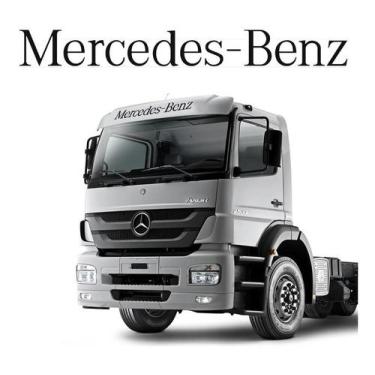 Imagem de Faixa Caminhão Mercedes-benz Adesivo Testeira Quebra Sol - Resitank, P