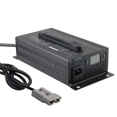 Imagem de Carregador de bateria de chumbo-ácido 12V/24V/36V/48V/60V/72V Carregador de bateria para empilhadeira com plugue Anderson para paleteira, empilhadeira elétrica, carrinho de golfe,48v 20a,50A