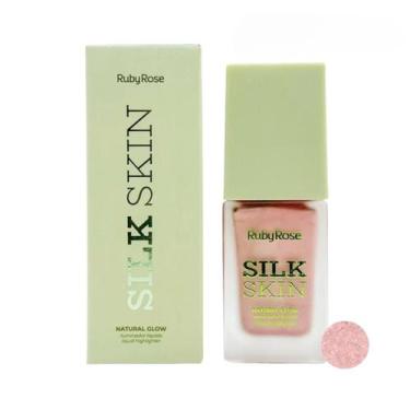 Imagem de Iluminador Líquido Natural Glow - Silk Skin - Ruby Rose - Pearl Essenc