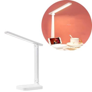 Imagem de Luminária Estruturada Led Retangular Leitura Recarregável - ShopMix