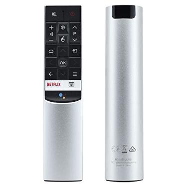 Imagem de XINFUTE RC602S JUR5 adequado para TCL Android Voice TV Controle Remoto L65C2US 55X4US