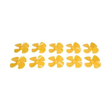 Imagem de 10pcs 00mm 4 S Hélices para Brinquedos DIY Com 2mm de Compatibilidade do Eixo de Motor - XR -150BLUE (Amarelo)