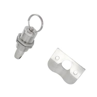 Imagem de Fixador de Trava Marítima, Trava de Aço Inoxidável para Iate de Navio, Design Universal, Espelhado Polido, Fácil de Instalar para Compartimento de Porta de Escotilha Com
