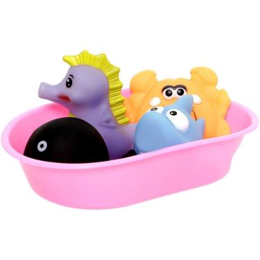 Imagem de Conjunto Brinquedos para Banho Sortido - brink+