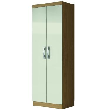 Imagem de Armário Multiuso Organizador Lavanderia 2 Portas 3 Prateleiras 1,70m New Aramóveis