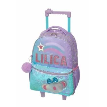 Imagem de MOCHILA ESCOLAR LILICA CARRINHO S/ALÇA MAKE W 100% ORIGINAL