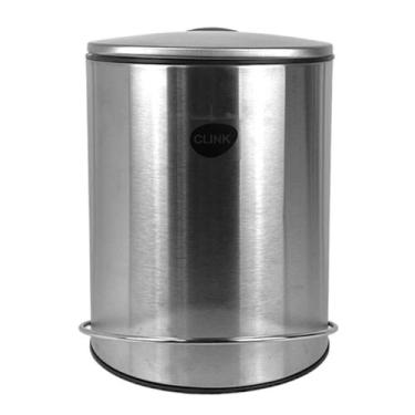 Imagem de Lixeira Bali De Inox C/Pedal E Balde Removível 5 Litros - Clink, CK619