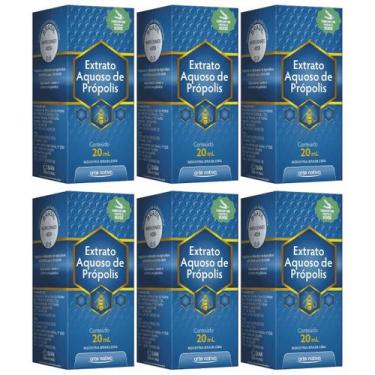 Imagem de Kit 6 Extrato de Própolis Verde Aquoso 20ml cada - Arte Nativa