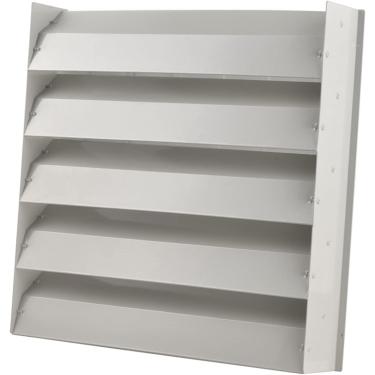 Imagem de Defletor De Ar Condicionado Para Unidades Externas, Tampa De Ventilação Com Venezianas, Grade De Aço Galvanizado, Tela De Taxa De Ar Condicionado, Capa De Proteção Ac à, 65×65CM