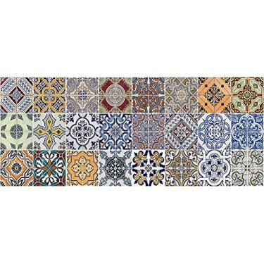 Imagem de Home Décor Line CR-83083 Tapete de piso de vinil, multicolorido