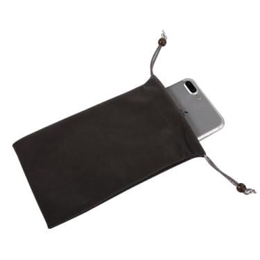 Imagem de Capa protetora universal de tecido macio de 6,3 polegadas compatível com Apple iPhone Xs Max/Samsung Galaxy S10+ S9+ S8+ / LG V50 ThinQ/Stylo 4 / Motorola G7 Plus/Huawei P30 Pro/OnePlus 6T (cinza)