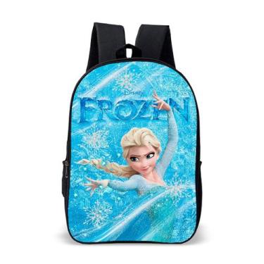 Imagem de Kit Mochila Com Estojo Ou Avulso Escolar Infantil Princesas Do Gelo Av
