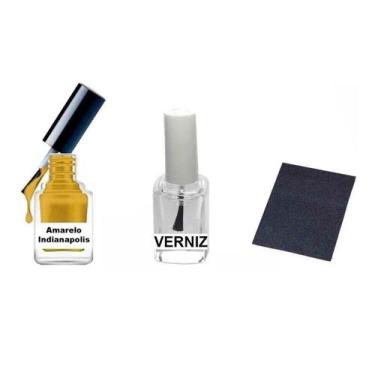 Imagem de Tinta Retoque Tira Risco Carro Fiat Amarelo -  Indianapolis - Jhow Ade