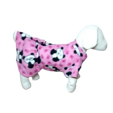 Imagem de Roupa de Inverno para Cachorro - Vestido Soft Rosa  M