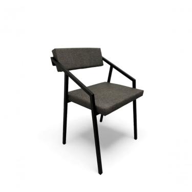 Imagem de Cadeira Zênite Metalon Preto Cinza